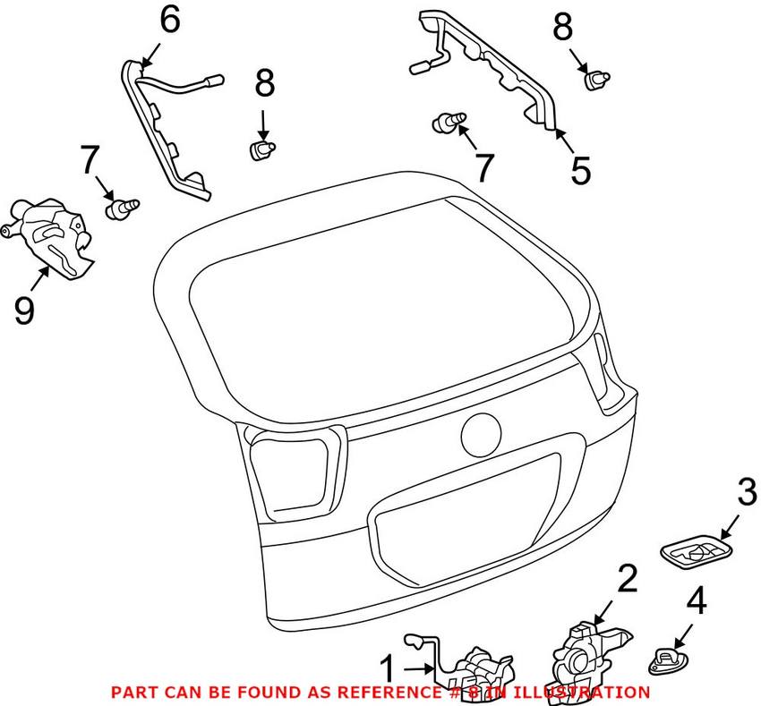 Bumper Cover Grommet Genuine Toyota 9018906227