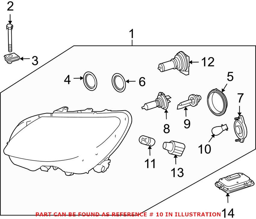 Mercedes Light Bulb (24W) 000000003661