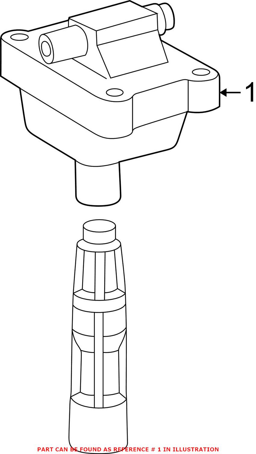 Mercedes Ignition Coil 0001502880