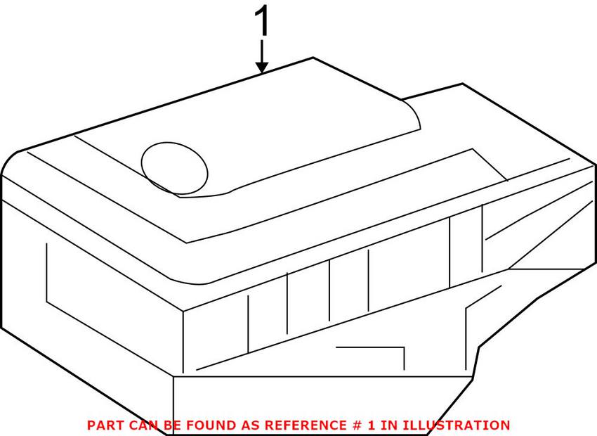 Mercedes Suspension Yaw Sensor 0009059101