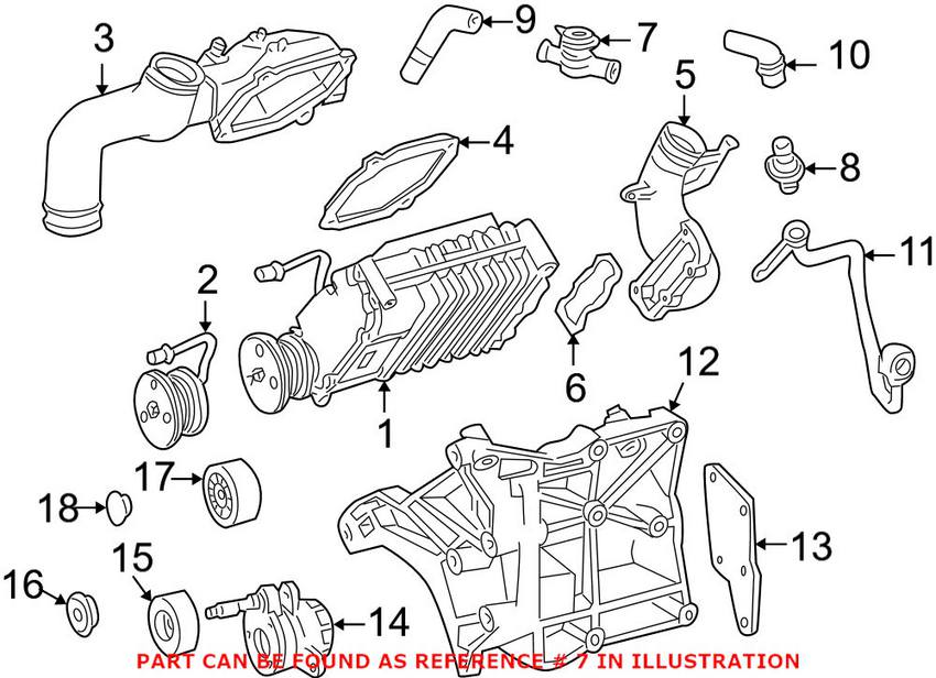 Mercedes Shut-Off Valve 0021405560