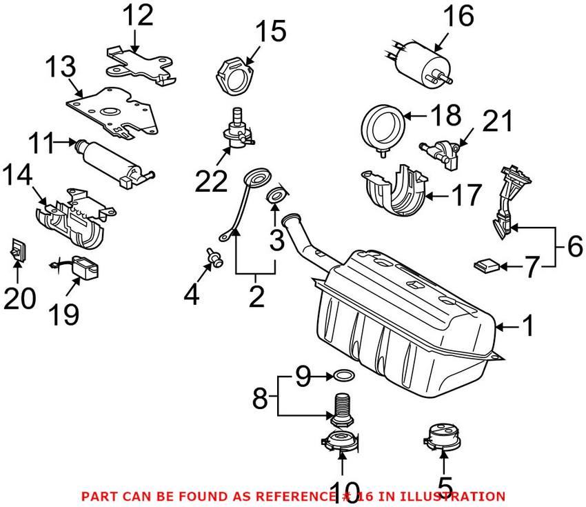 Mercedes Fuel Filter 0024775701