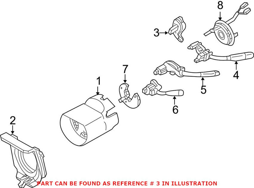 Mercedes Steering Angle Sensor 0025421718