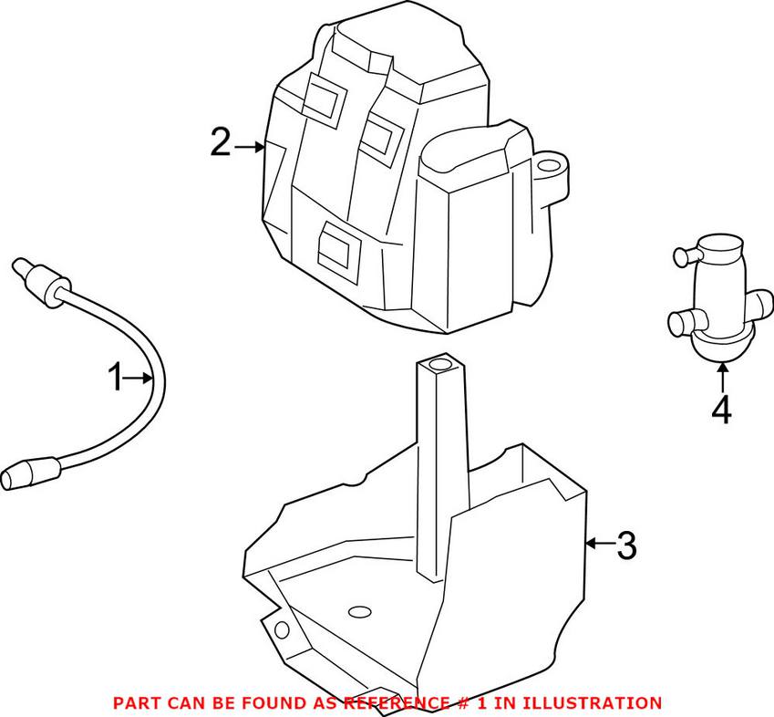 Mercedes Oxygen Sensor - Rear 0045420718