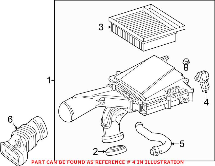 Mercedes MAP Sensor 0061539728