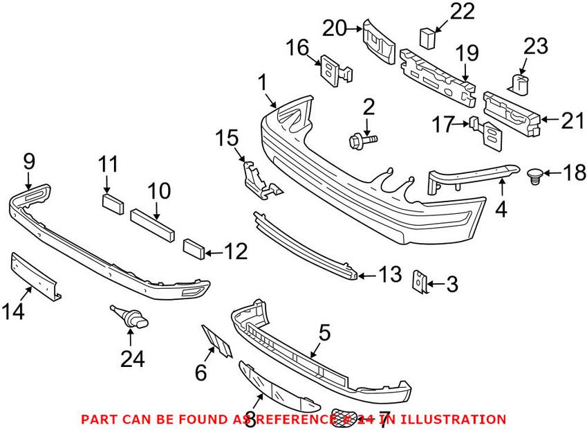 Mercedes Outside Air Temperature Sensor 0075421318