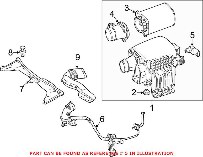 Mercedes Manifold Absolute Pressure Sensor 0081534428