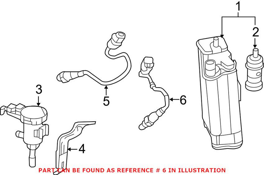 Mercedes Oxygen Sensor - Rear 0085427818