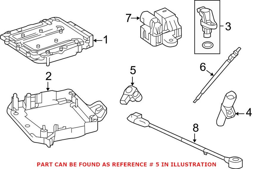 Mercedes Turbocharger Boost Sensor 0101537228