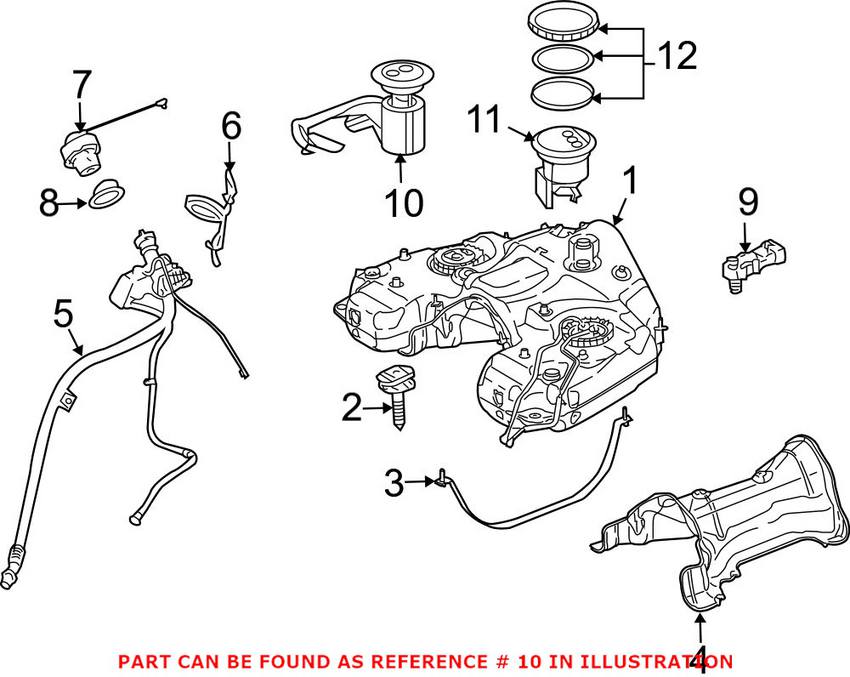 Mercedes Fuel Pump Assembly 1644700394