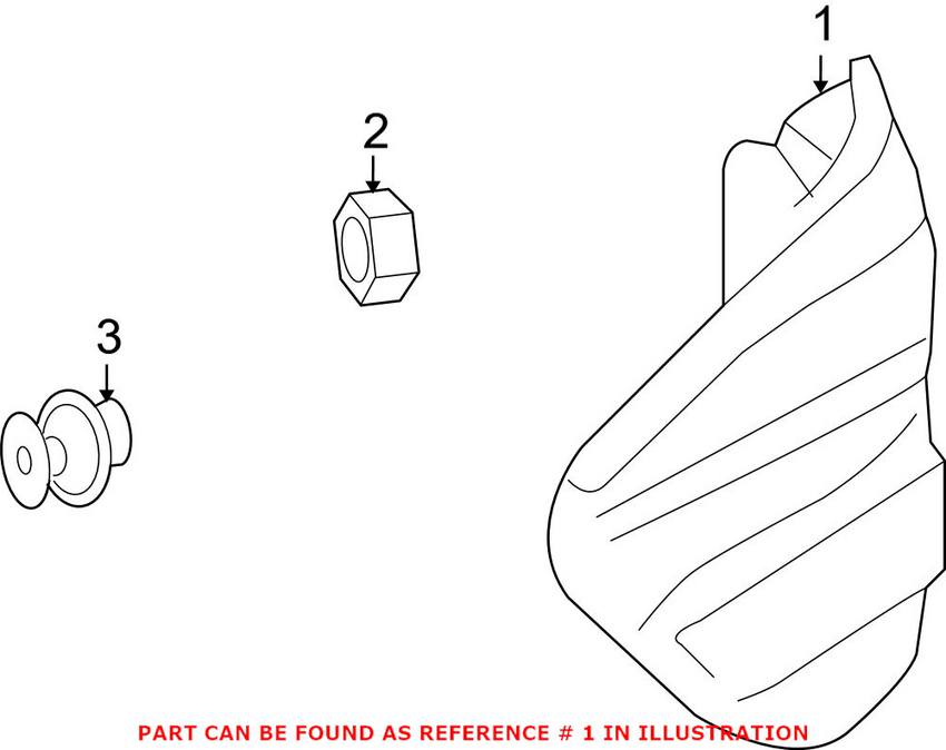 Mercedes Tail Light Assembly - Passenger Side 1648204264