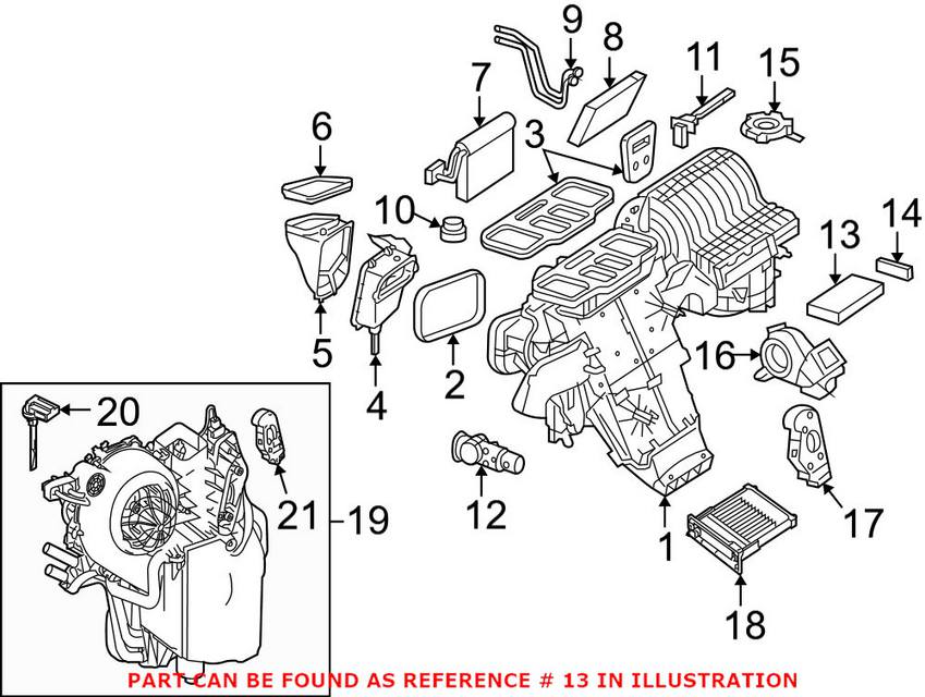 Mercedes Cabin Air Filter Set (Activated Charcoal) 164830021864