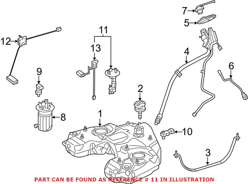 Mercedes Fuel Filter Assembly 1664700490