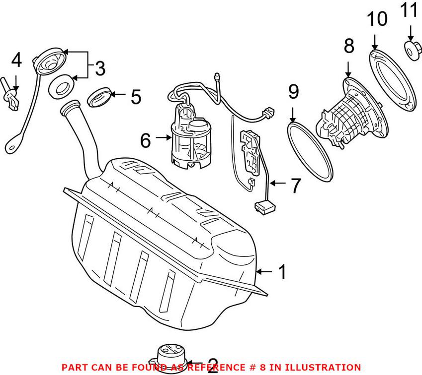 Mercedes Fuel Filter 1714701090