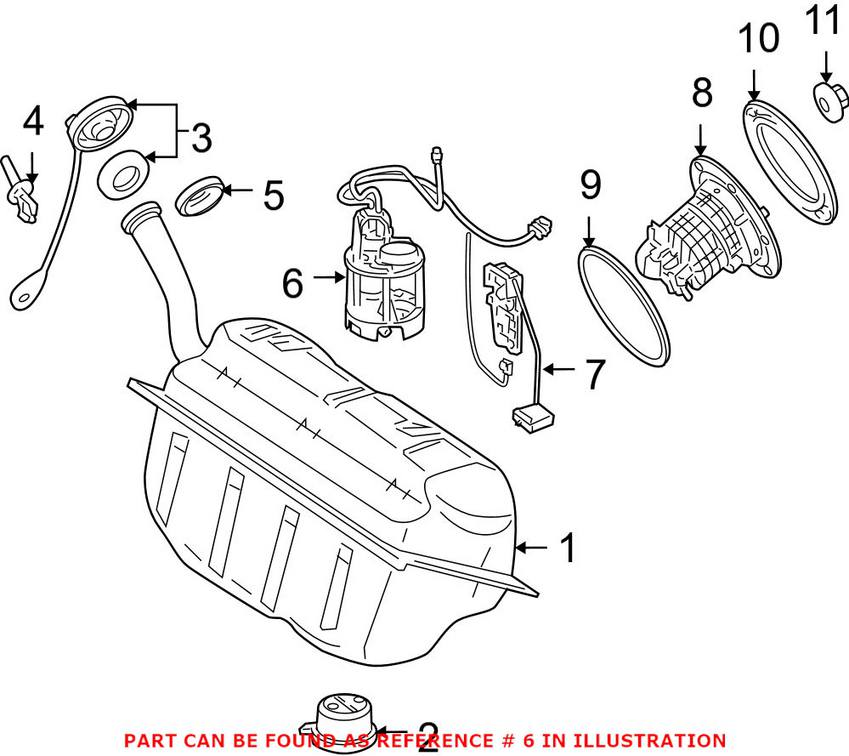 Mercedes Fuel Pump Assembly 1714703394