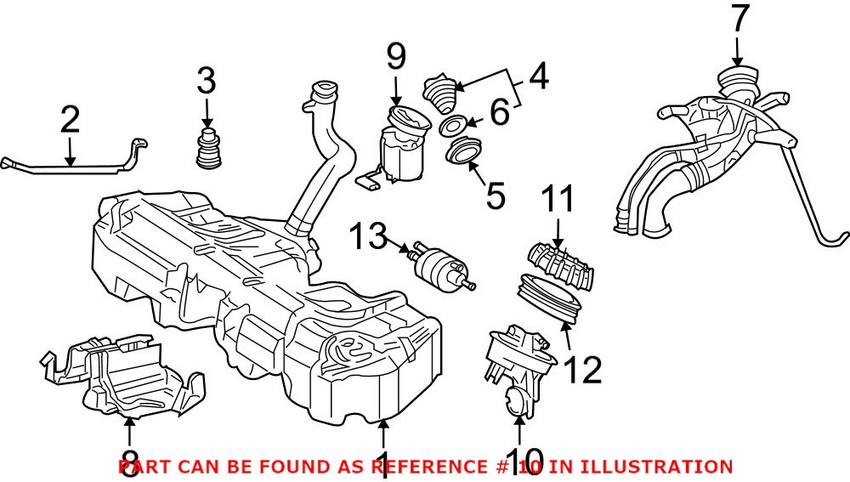 Mercedes Fuel Level Sender 2034701741