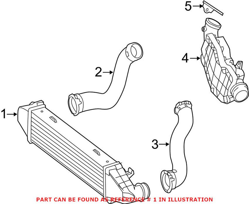 Mercedes Intercooler 2045000200