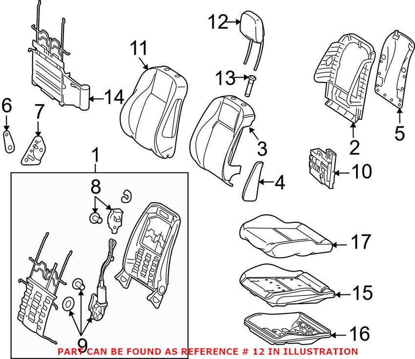 Headrest (Black)