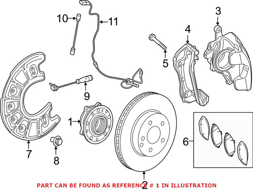 Mercedes Wheel Hub 2053340400