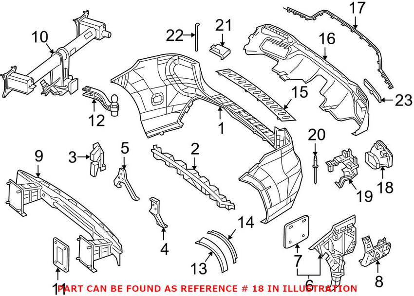 Mercedes Exhaust Tip - Driver Side 2054900727