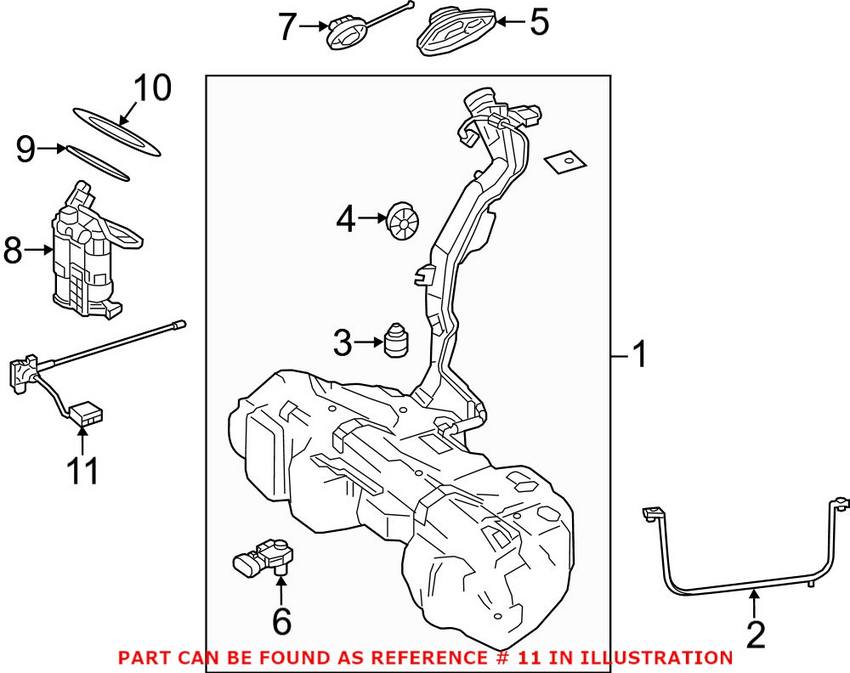 Mercedes Fuel Tank Sending Unit 2055400017