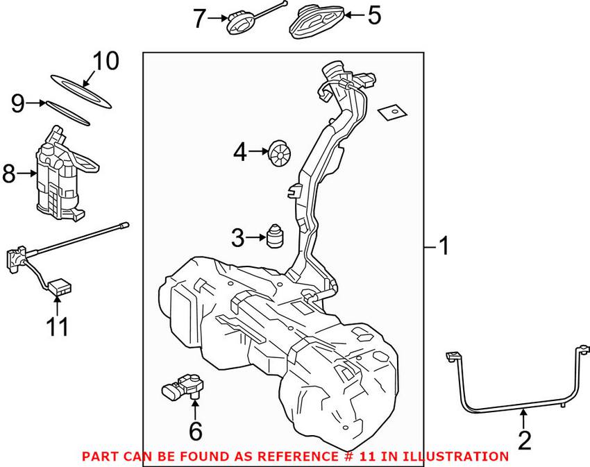 Mercedes Fuel Tank Sending Unit 2059052910