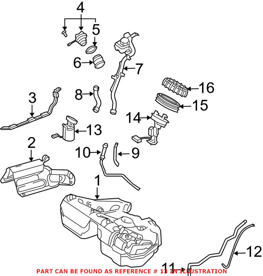 Mercedes Fuel Pump Assembly (Rebuilt) 211470419480