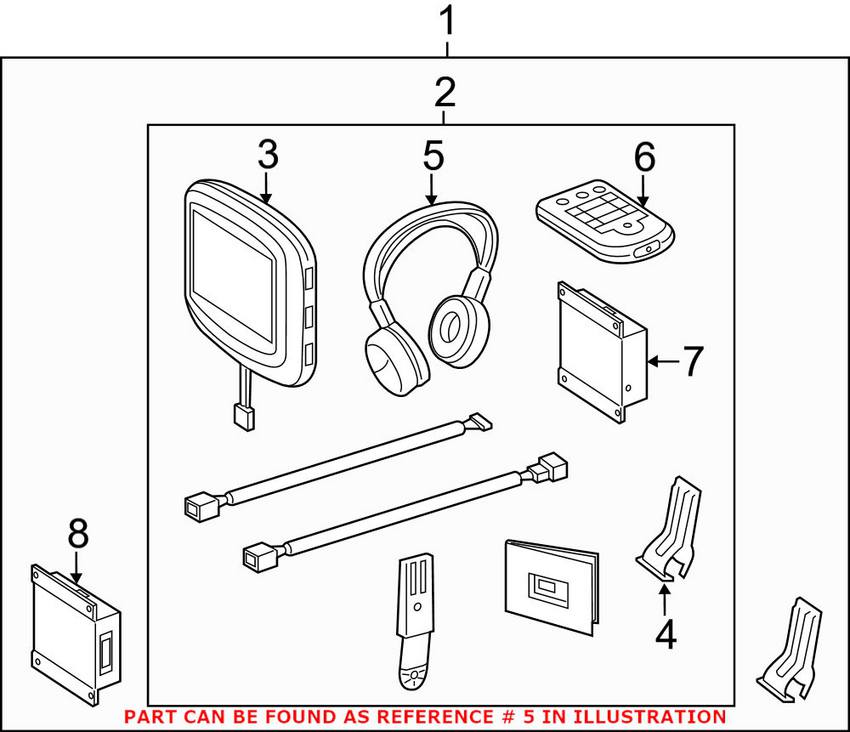 Mercedes Headphones 2128704989