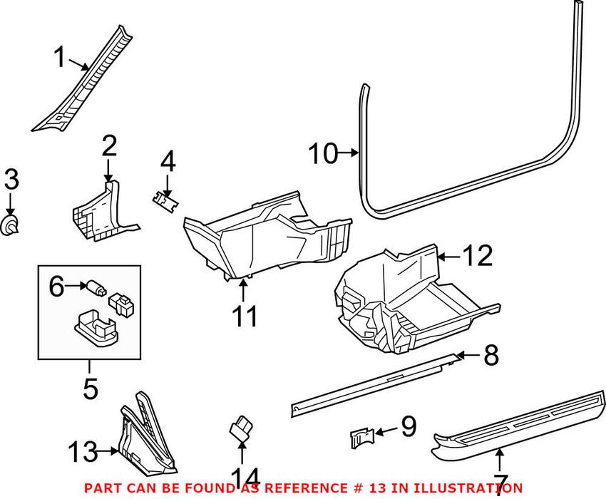 Mercedes Accelerator Pedal Assembly 2223001100