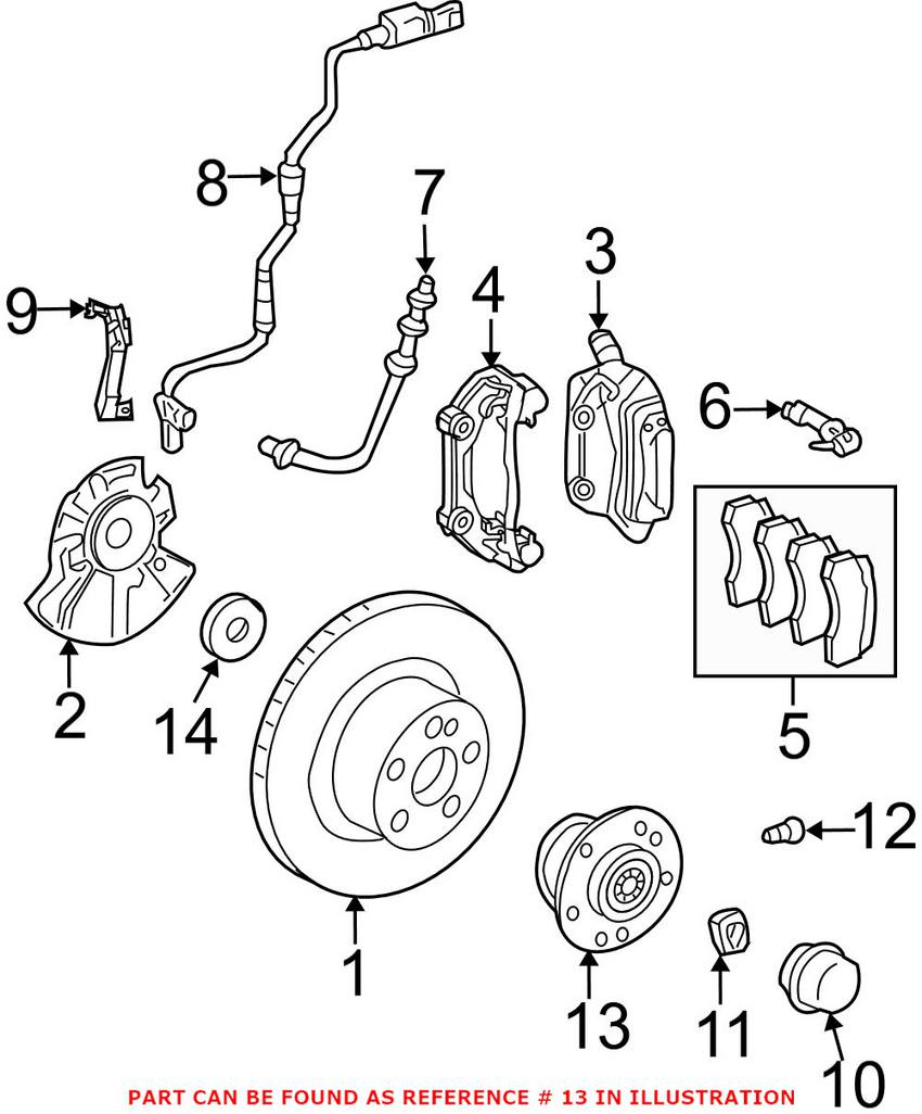 Mercedes Wheel Bearing and Hub Assembly - Front 2303300325