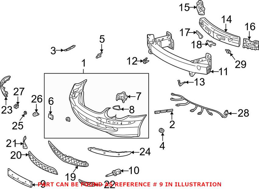 Mercedes License Plate Bracket 2308170278