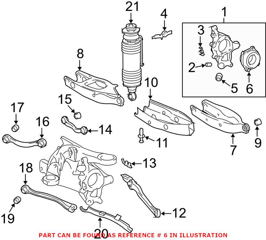 Mercedes Wheel Bearing - Rear 2309810127