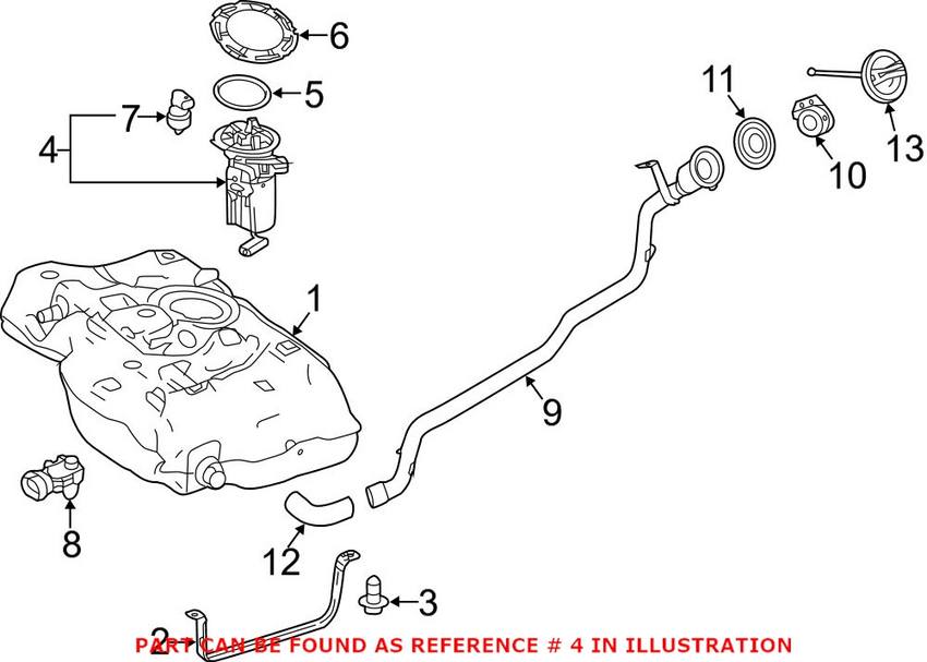 Mercedes Electric Fuel Pump 2464701694