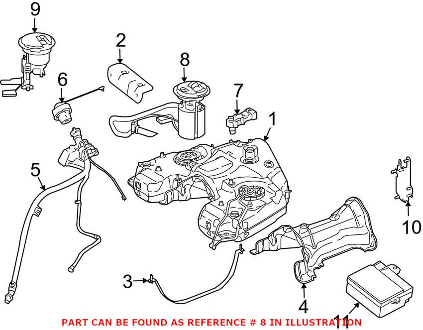 Mercedes Fuel Pump Assembly 2514700894