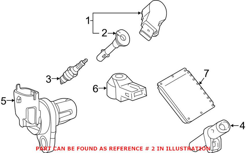 Mercedes Direct Ignition Coil Boot