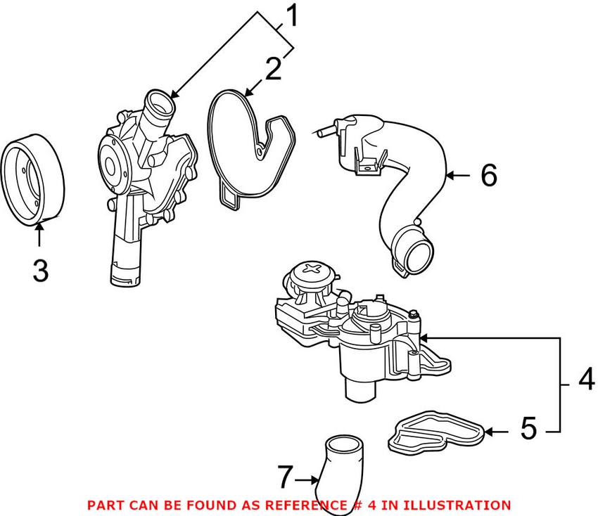 Mercedes Engine Coolant Thermostat Kit