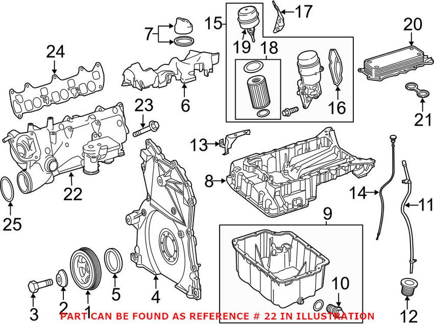 Mercedes Intake Manifold - Passenger Side 6420900637