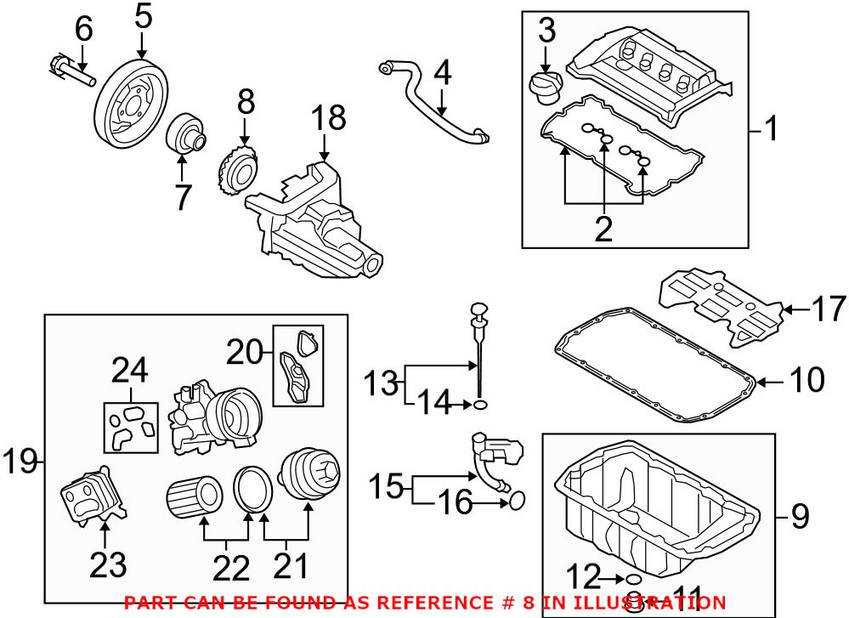 Mini Crankshaft Timing Gear 11217588996