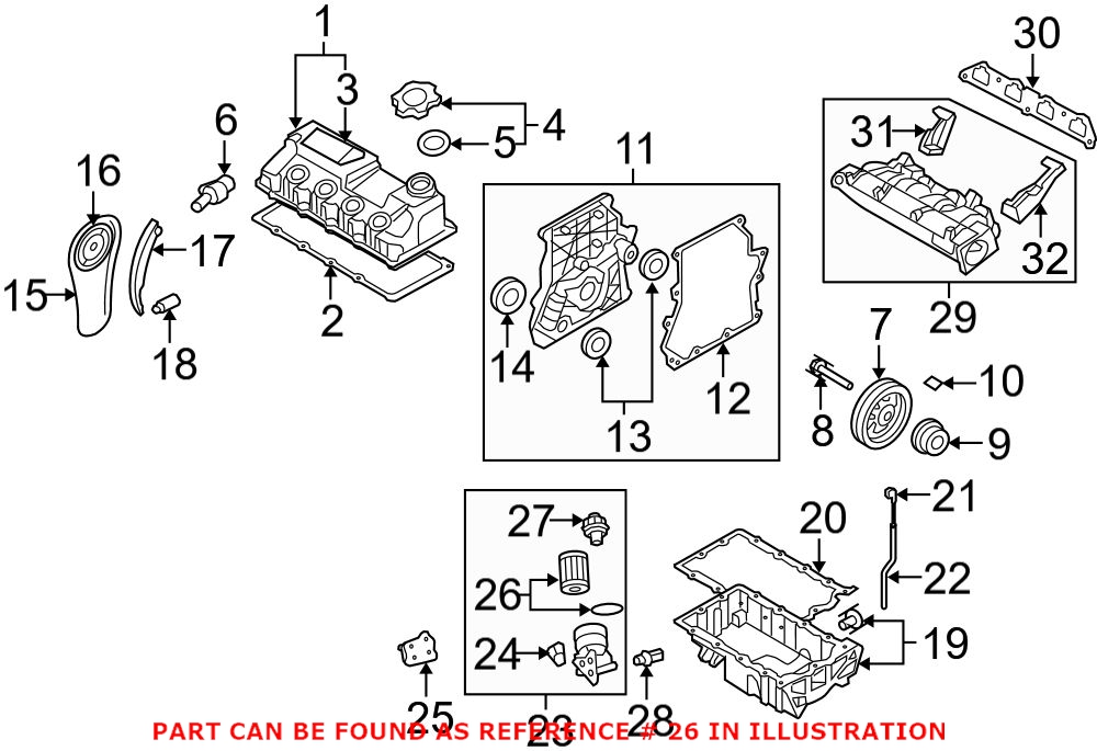 Mini Engine Oil Filter 11427512446