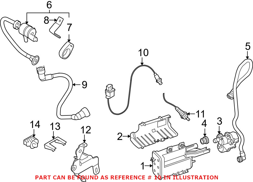 Mini Oxygen Sensor - Front 11787590713