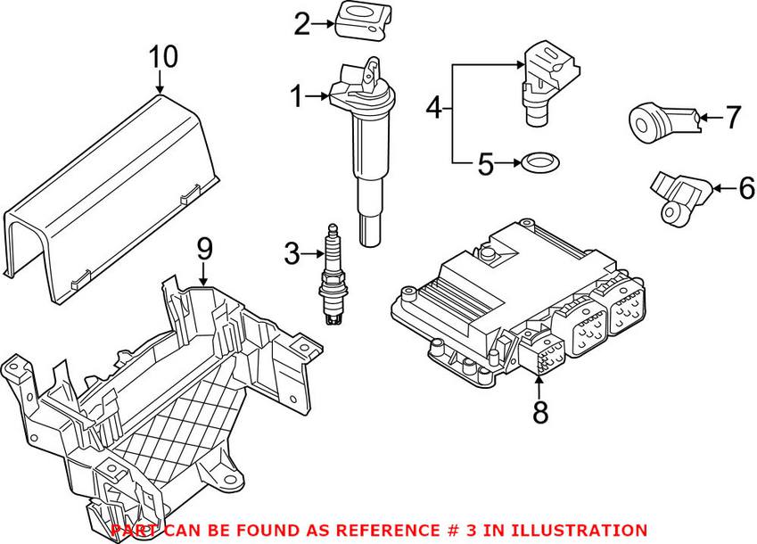 Mini Spark Plug (Laser Iridium) 12120035531