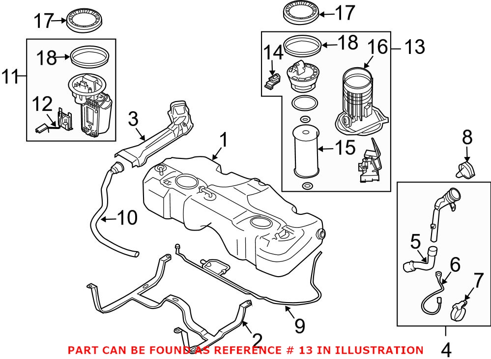 Mini Fuel Filter Cover 16146765124