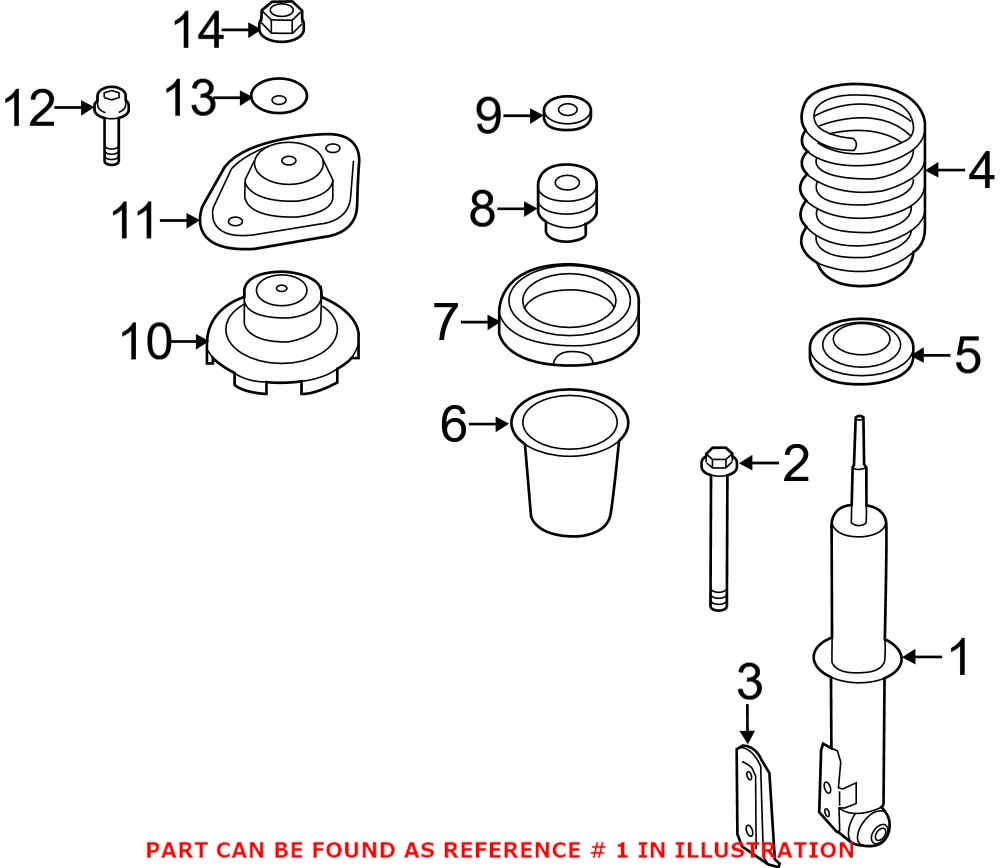 Shock Absorber - Rear