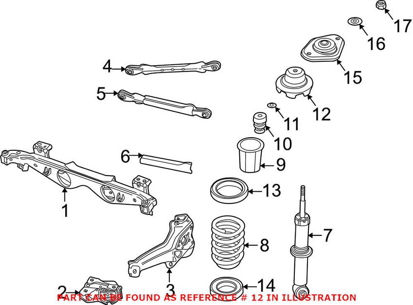 Mini Coil Spring Perch - Rear Upper 33531508011