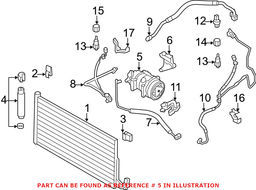 Mini A/C Compressor (New) 64529223392