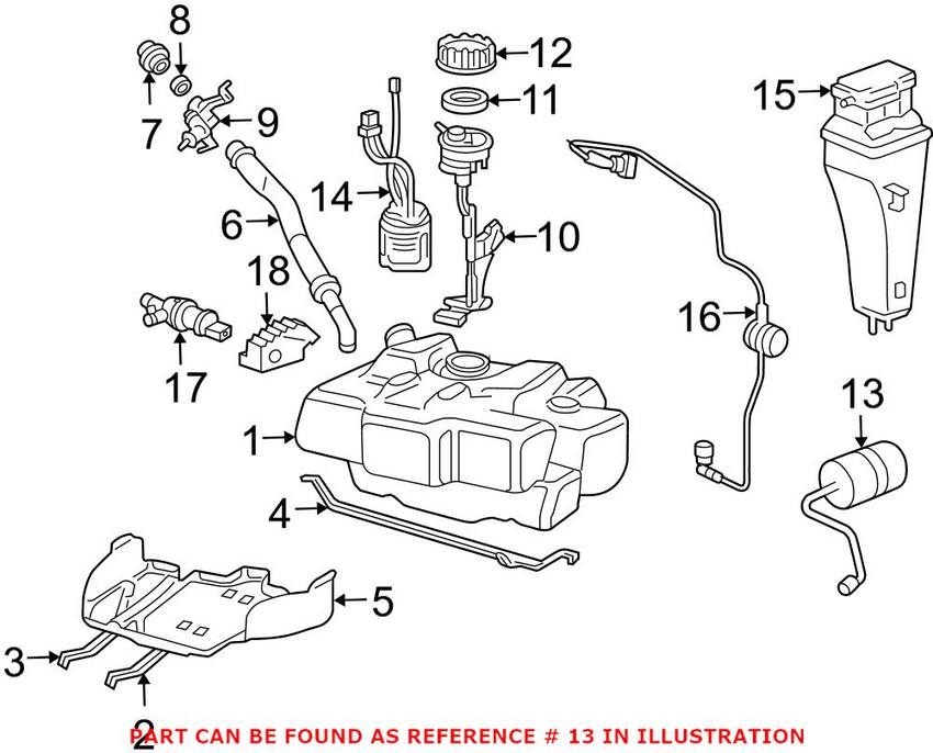 Porsche Fuel Filter 99611025301