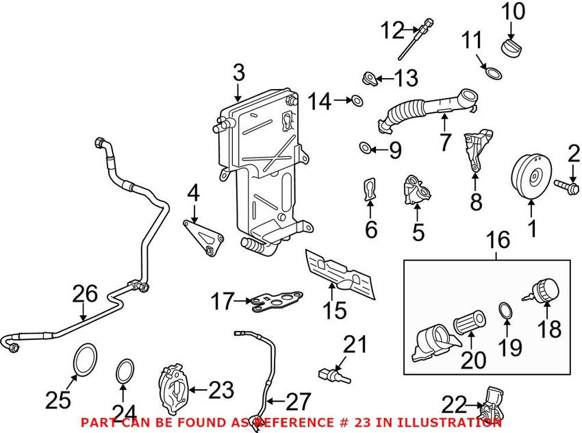 Porsche Engine Oil Pump 99710702273 Genuine Porsche Genuine Porsche