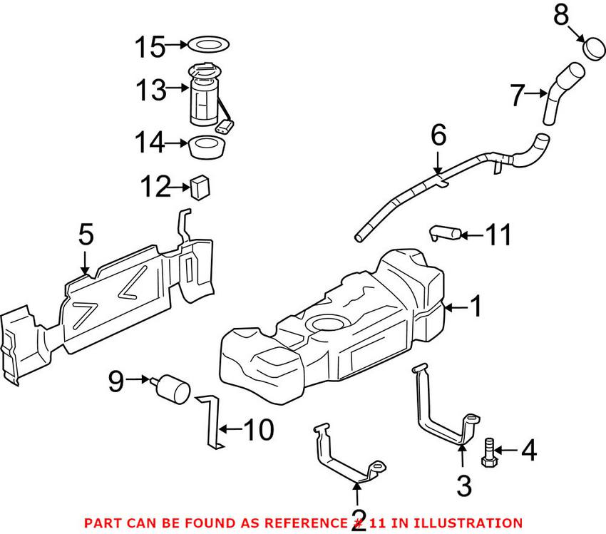 SAAB Fuel Pressure Sensor 16238399