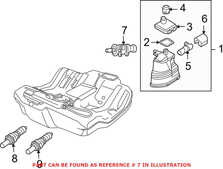 SAAB EVAP Purge Valve 1997278