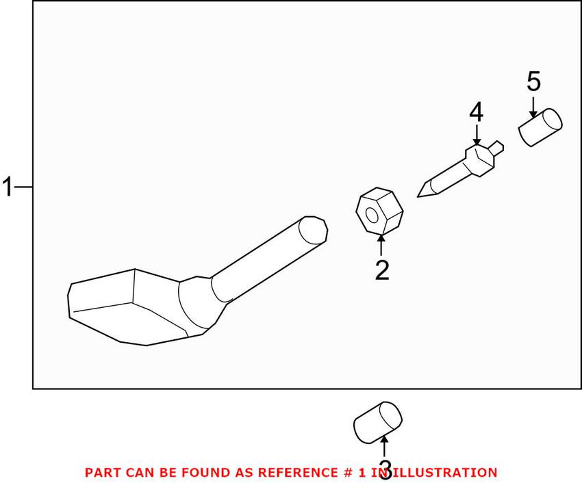 SAAB TPMS Sensor 25774006